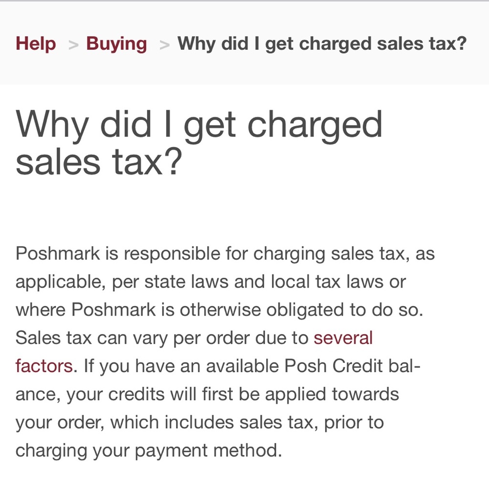 Ummm.... guess I’ll stop buying on Posh